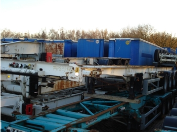 Konteynır taşıyıcı/ Yedek karoser dorse Trailor 3-axle container trailer 20-40-45 ft: fotoğraf 1