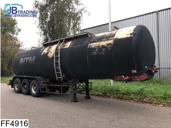 Tanker dorse Trailor Bitum 31011 Liter, Steel suspension, Isolated, 0.3 bar, 180c: fotoğraf 1