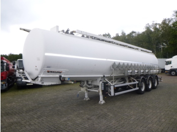 Tanker dorse nakliyatı için yakıt Trailor Fuel tank alu 40m3 / 9 comp: fotoğraf 1