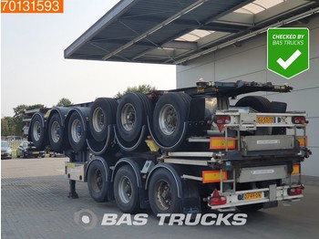 Konteynır taşıyıcı/ Yedek karoser dorse Van Hool 3 axles ADR 1x 20 ft 1x30 ft Liftachse: fotoğraf 1