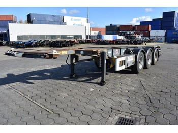Konteynır taşıyıcı/ Yedek karoser dorse Van Hool VHLO-2014AE: fotoğraf 1