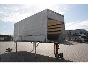 Konteynır taşıyıcı/ Yedek karoser kamyon BDF-Wechselbrücke mit Ladebordwand: fotoğraf 1