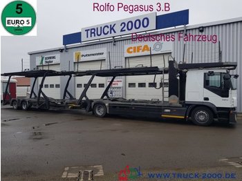 Araba taşıyıcı kamyon Iveco Stralis 420 Rolfo Pegasus Komplett Zug 8-10 PKW: fotoğraf 1