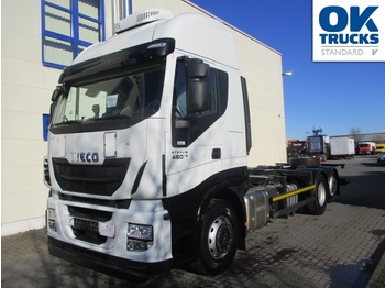 Konteynır taşıyıcı/ Yedek karoser kamyon Iveco Stralis AS260S48Y/FPCM: fotoğraf 1