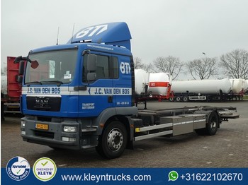 Konteynır taşıyıcı/ Yedek karoser kamyon MAN 18.250 TGM ll manual airco: fotoğraf 1