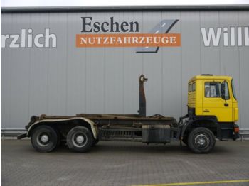 Kancalı yükleyici kamyon MAN 26.322, Hüffermann HL 26.60, AP Achsen, Blatt: fotoğraf 1