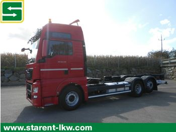 Konteynır taşıyıcı/ Yedek karoser kamyon MAN TGX 26.440 XXL, BDF, 6x2, AHK, LBW: fotoğraf 1