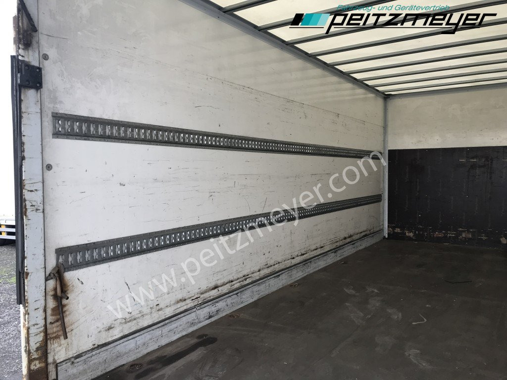 Kapalı kasa kamyon MERCEDES-BENZ Atego 818 L Koffer + LBW Euro 6, Klima, AHK,: fotoğraf 19