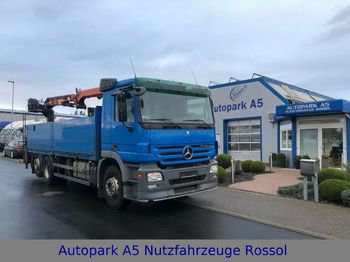 Sal/ Açık kasa kamyon Mercedes-Benz Actros 2541 Liftachse Kran Tempomat Klima: fotoğraf 1