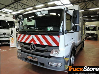 Sal/ Açık kasa kamyon Mercedes-Benz Atego 1216 L S-Fahrerhaus ABS Klima 4x2 Euro5: fotoğraf 1