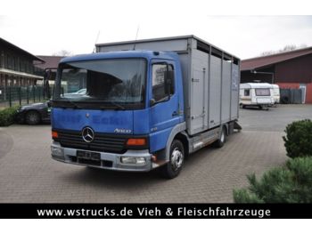 Hayvan nakil aracı kamyon nakliyatı için hayvanlar Mercedes-Benz Atego 815: fotoğraf 1