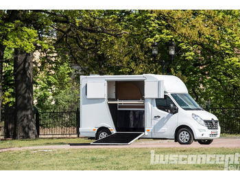 Yeni Hayvan nakil aracı kamyon Renault Master Pferdetransporter 3-Sitzer: fotoğraf 1