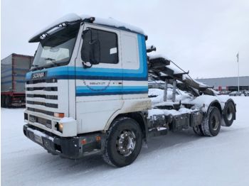 Konteynır taşıyıcı/ Yedek karoser kamyon SCANIA R143: fotoğraf 1