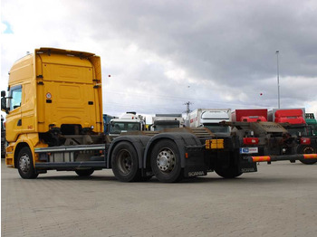 Scania R410, BDF, 6x2, EURO 6, SECONDARY AIR CONDITION  - Konteynır taşıyıcı/ Yedek karoser kamyon: fotoğraf 4