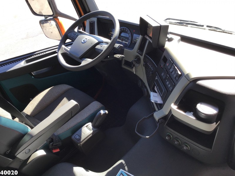 Kancalı yükleyici kamyon, Vinçli kamyon Volvo FM 420 8x2 HMF 28 ton/meter laadkraan Welvaarts weighing system: fotoğraf 12