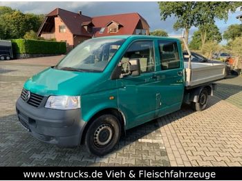 Açık kasa kamyonet, Çift kabin kamyonet Volkswagen T5 Transporter Pritsche Pritsche Doppelkabine: fotoğraf 1