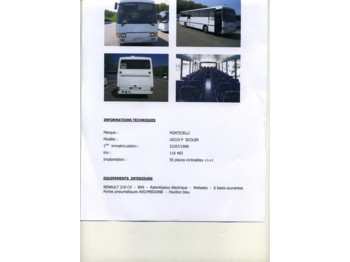 PONTICELLI LR210 P SCOLER - Otobüs