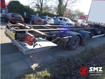 Konteynır taşıyıcı/ Yedek karoser römork ALCAR Aanhangwagen twistlocks trailer: fotoğraf 4