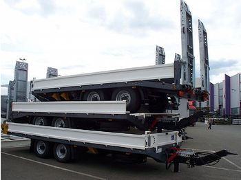 Saxas Maschinentransporter / Tieflader - Alçak çerçeveli platform römork