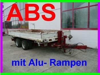 Blomenröhr 13 t Tandemkipper mit Alu  Rampen, ABS - Damperli römork