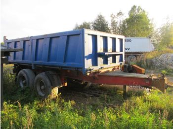 Kempf 2 axle trailer+scania  - Damperli römork