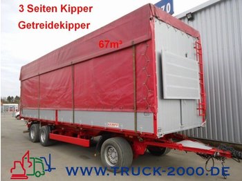 Kempf 3-Seiten Getreidekipper 67m³   9.80m Aufbaulänge - Damperli römork
