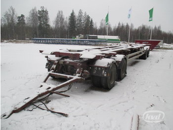  Contar 1820 LCT 4-axlar Växelflaksläp (container) - Konteynır taşıyıcı/ Yedek karoser römork