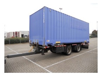 GS Meppel BDF met bak! incl. Container - Konteynır taşıyıcı/ Yedek karoser römork