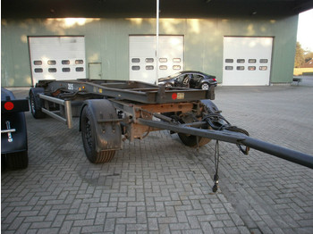 Hüffermann 2-achs Abrollanhänger / HSA 18.70 L - Konteynır taşıyıcı/ Yedek karoser römork