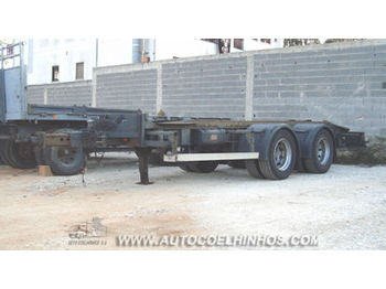 LECI TRAILER 2 ZS container chassis trailer - Konteynır taşıyıcı/ Yedek karoser römork