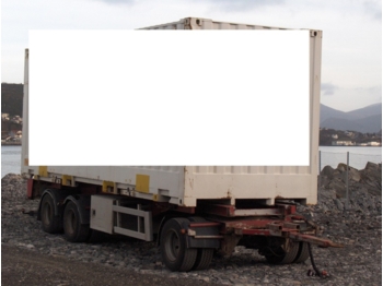 Trailerbygg Containerhenger - Konteynır taşıyıcı/ Yedek karoser römork