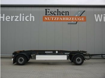 Konteynır taşıyıcı/ Yedek karoser römork Schmitz Cargobull ACF 18, Schlitten, Scheibenbremse, Luft, SAF: fotoğraf 1