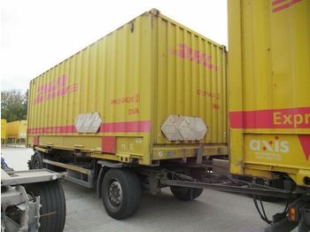 Konteynır taşıyıcı/ Yedek karoser römork Schmitz Cargobull AWF 18, BDF Standard: fotoğraf 1