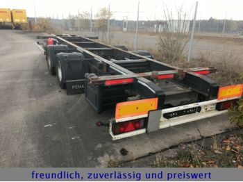 Konteynır taşıyıcı/ Yedek karoser römork Schmitz Cargobull GOTHA ZWF 18 * BDF * TANDEM * SAF-ACHSEN *: fotoğraf 1