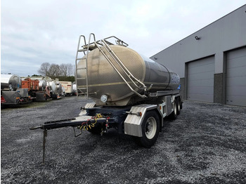Magyar 3 AXLES - INSULATED STAINLESS STEEL TANK 17000L 1 COMP - Tanker römork