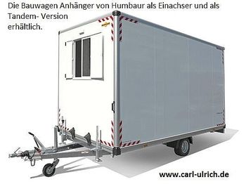 Yeni Konut konteyneri Humbaur - Bauwagen 184222-24PF30 Einachser: fotoğraf 1