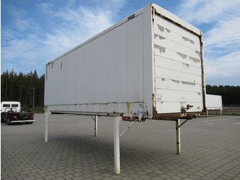 Kapalı kasa Krone - BDF Wechselkoffer 7,45 m Rolltor: fotoğraf 1
