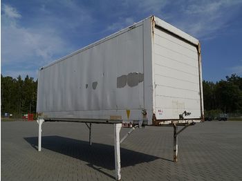 Kapalı kasa Krone BDF Wechselkoffer Rolltor Lagerbehälter 7,45 m: fotoğraf 1