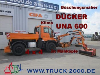 UNIMOG U500 Dücker UNA 600 *Böschungsmäher*Komunalhydr - Tarım araçları