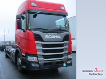 SCANIA R 410 B4x2NB Highline Wechselrahmen - Konteynır taşıyıcı/ Yedek karoser kamyon: fotoğraf 1